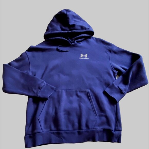Under Armour Womens Hoodie W/ Embroidered Logo-Purple-Size M-GUC - Picture 1 of 5